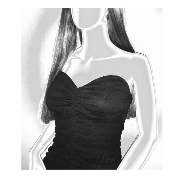 BLACK B. DARLIN RUFFLE TULLE DRESS - Picture 6 of 16